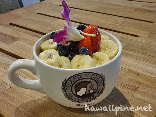 アイランドヴィンテージコーヒーでお土産 アサイーボウルとメニュー ハワイに住みたい 主婦のハワイ旅行記ブログ
